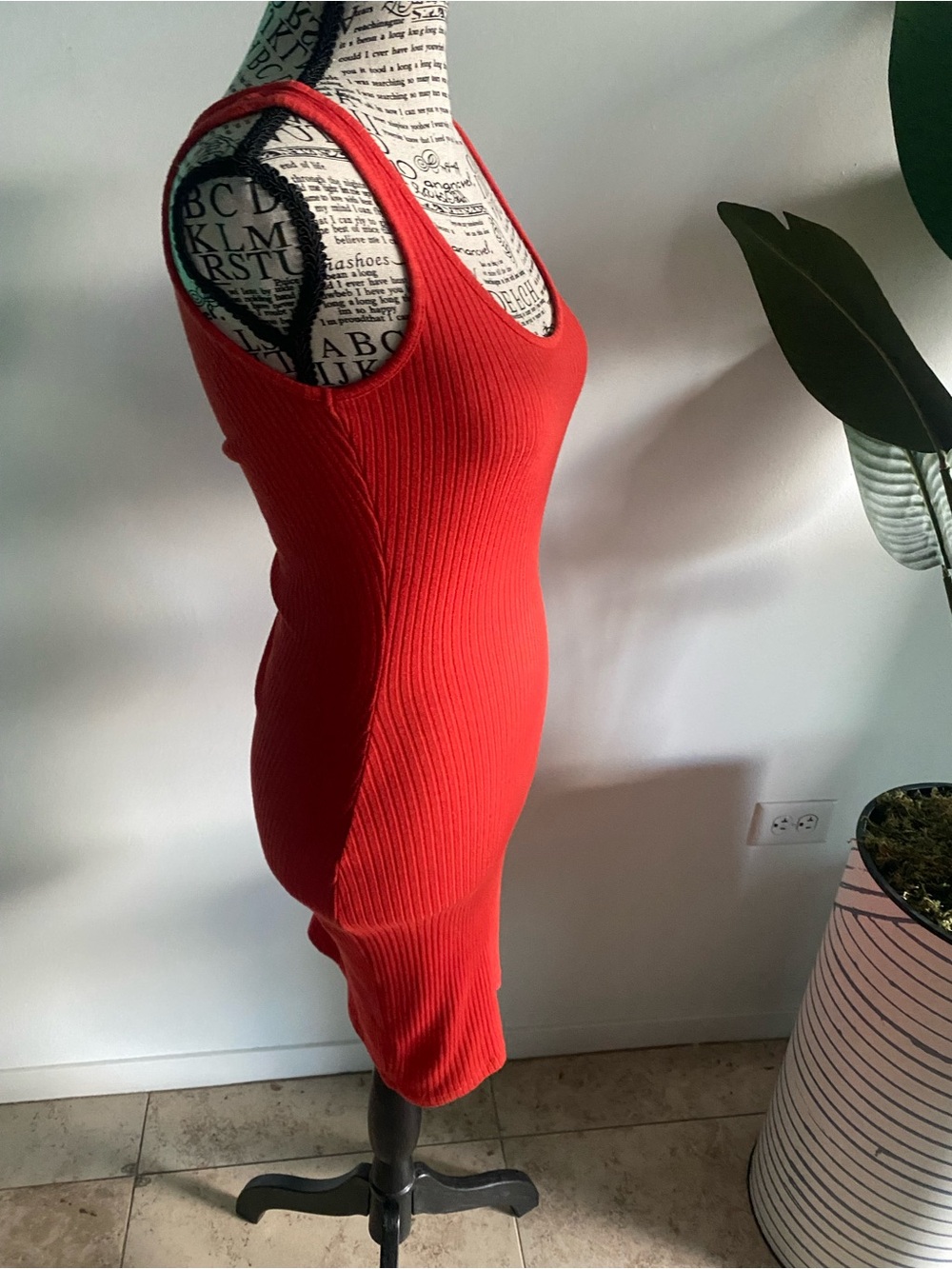 French Connection Ribbed Tank Dress! - Picture 4 of 9